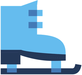 Illustration of a skate