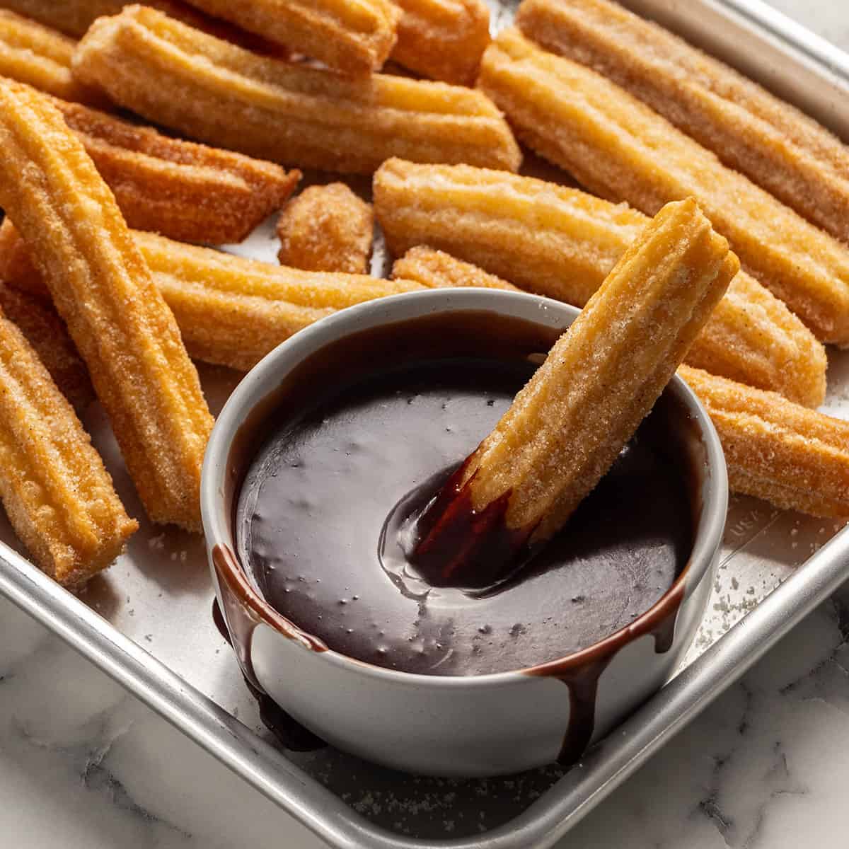 assiètes de churros